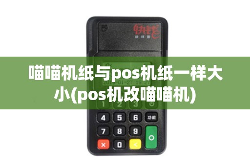 喵喵机纸与pos机纸一样大小(pos机改喵喵机)