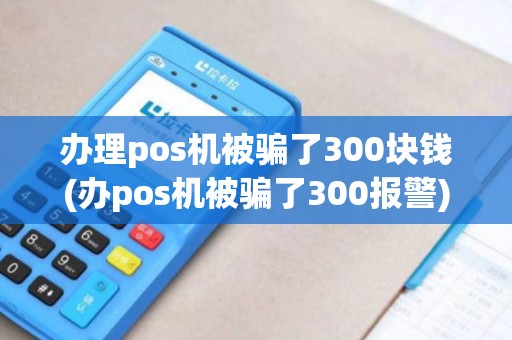 办理pos机被骗了300块钱(办pos机被骗了300报警)