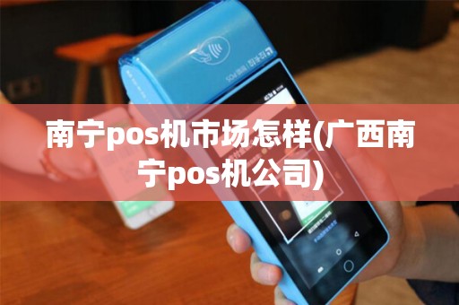 南宁pos机市场怎样(广西南宁pos机公司)