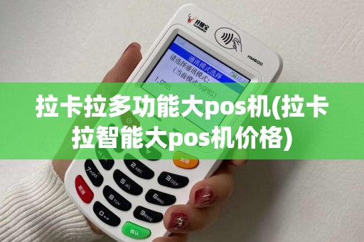 拉卡拉多功能大pos机(拉卡拉智能大pos机价格)