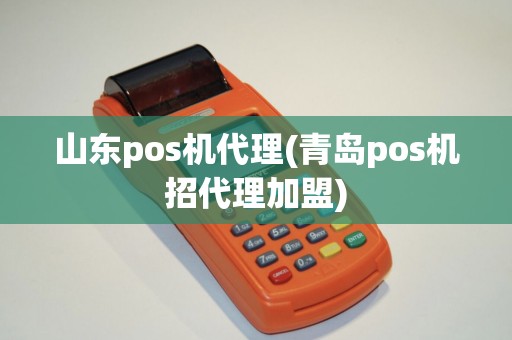 山东pos机代理(青岛pos机招代理加盟)