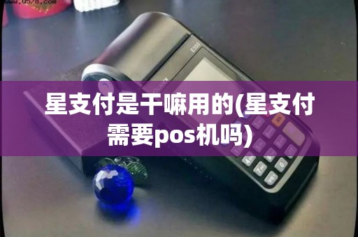 星支付是干嘛用的(星支付需要pos机吗)