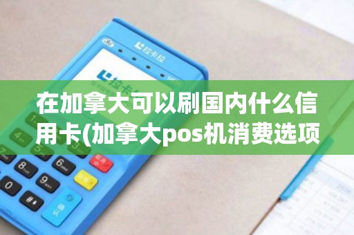 在加拿大可以刷国内什么信用卡(加拿大pos机消费选项)
