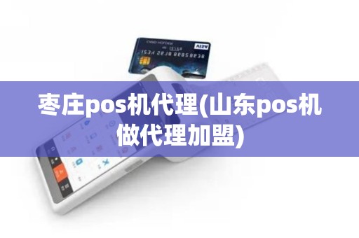 枣庄pos机代理(山东pos机做代理加盟)