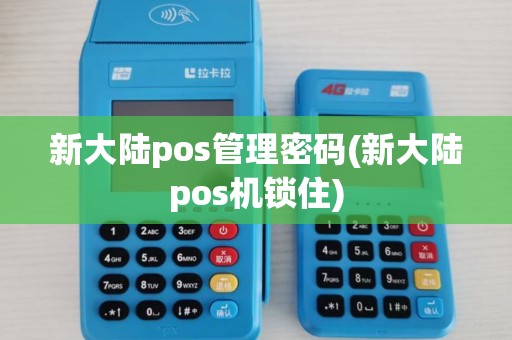 新大陆pos管理密码(新大陆pos机锁住)