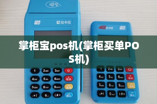 掌柜宝pos机(掌柜买单POS机)