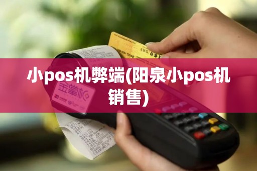 小pos机弊端(阳泉小pos机销售)