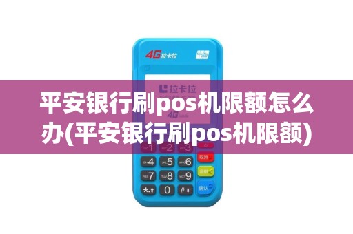 平安银行刷pos机限额怎么办(平安银行刷pos机限额)