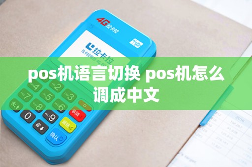 pos机语言切换 pos机怎么调成中文