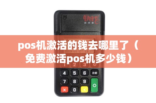 pos机激活的钱去哪里了（免费激活pos机多少钱）