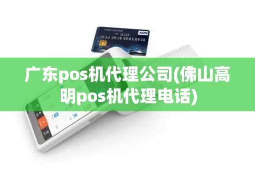 广东pos机代理公司(佛山高明pos机代理电话)