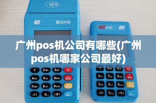 广州pos机公司有哪些(广州pos机哪家公司最好)
