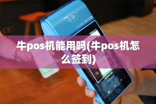 牛pos机能用吗(牛pos机怎么签到)