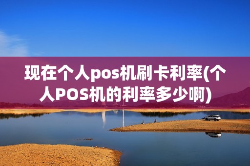 现在个人pos机刷卡利率(个人POS机的利率多少啊)