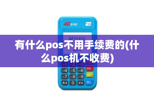 有什么pos不用手续费的(什么pos机不收费)