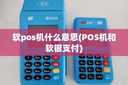 软pos机什么意思(POS机和软银支付)