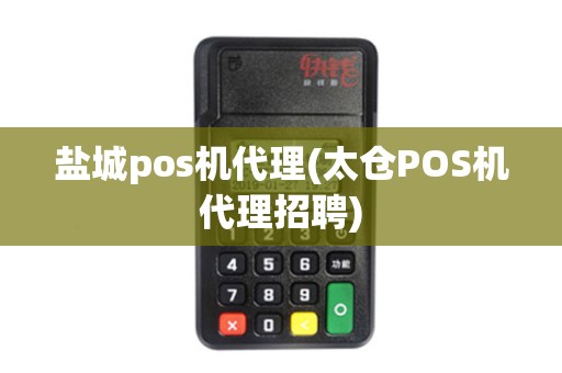 盐城pos机代理(太仓POS机代理招聘)