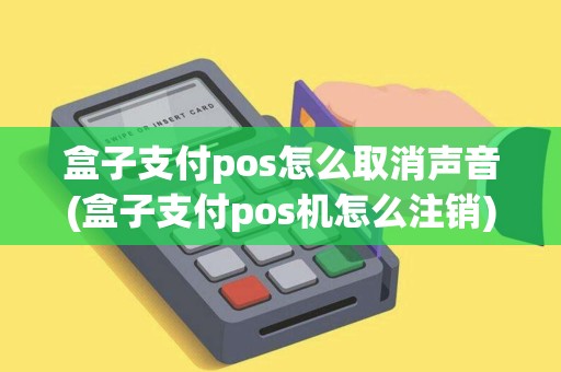 盒子支付pos怎么取消声音(盒子支付pos机怎么注销)