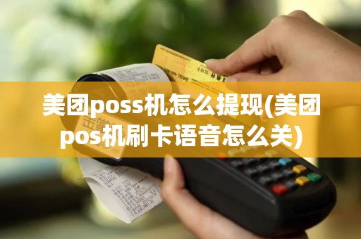 美团poss机怎么提现(美团pos机刷卡语音怎么关)