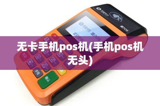 无卡手机pos机(手机pos机无头)