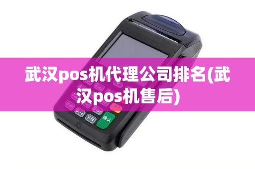 武汉pos机代理公司排名(武汉pos机售后)