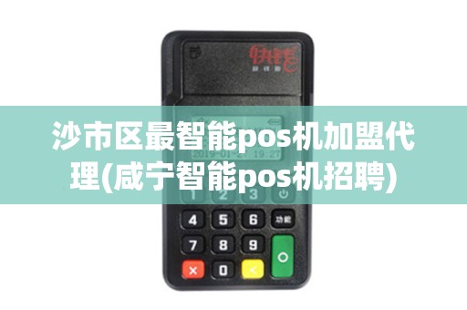 沙市区最智能pos机加盟代理(咸宁智能pos机招聘)