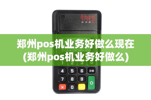 郑州pos机业务好做么现在(郑州pos机业务好做么)