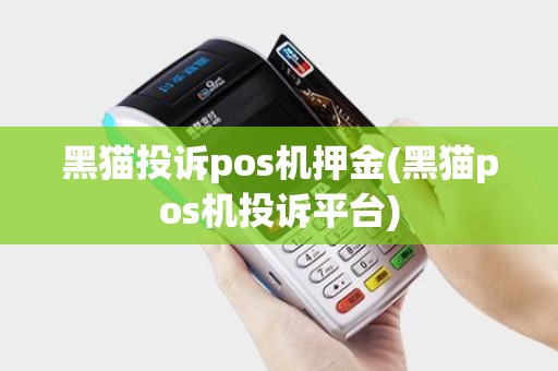 黑猫投诉pos机押金(黑猫pos机投诉平台)