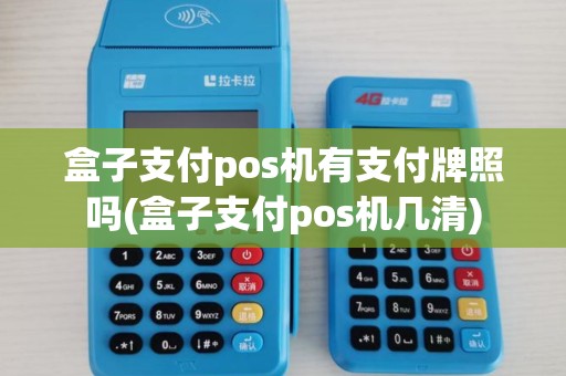 盒子支付pos机有支付牌照吗(盒子支付pos机几清)