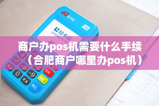 商户办pos机需要什么手续（合肥商户哪里办pos机）