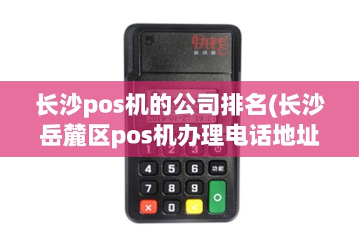 长沙pos机的公司排名(长沙岳麓区pos机办理电话地址)