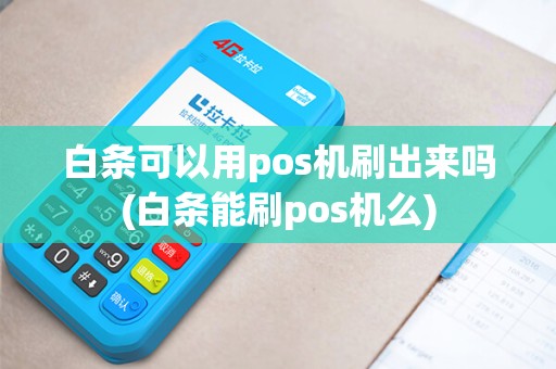 白条可以用pos机刷出来吗(白条能刷pos机么)