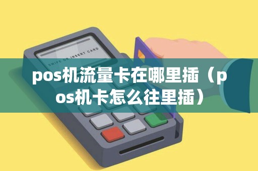 pos机流量卡在哪里插（pos机卡怎么往里插）