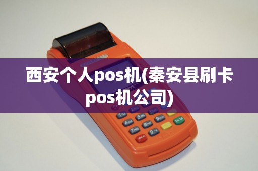西安个人pos机(秦安县刷卡pos机公司)