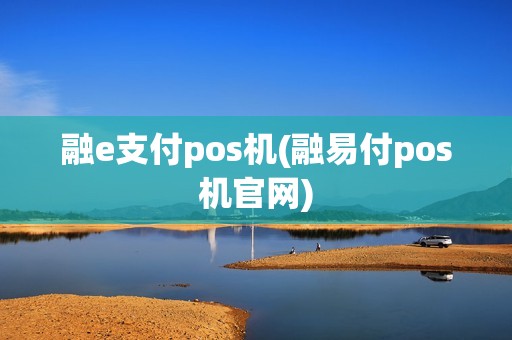 融e支付pos机(融易付pos机官网)