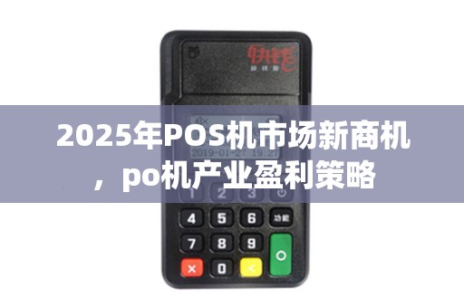 2025年POS机市场新商机，po机产业盈利策略