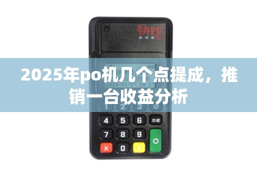 2025年po机几个点提成，推销一台收益分析