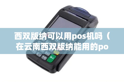 西双版纳可以用pos机吗（在云南西双版纳能用的pos机）