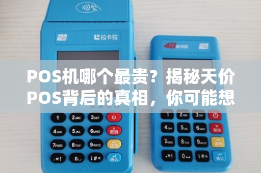 POS机哪个最贵？揭秘天价POS背后的真相，你可能想不到！