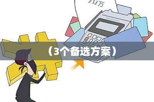 （3个备选方案）
