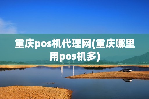 重庆pos机代理网(重庆哪里用pos机多)