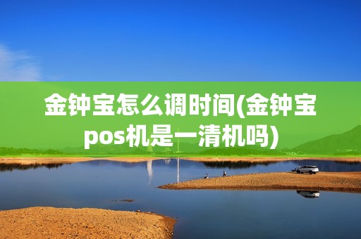 金钟宝怎么调时间(金钟宝pos机是一清机吗)