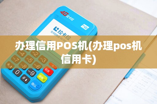 办理信用POS机(办理pos机信用卡)