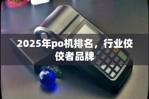 2025年po机排名，行业佼佼者品牌