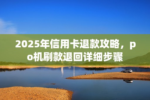 2025年信用卡退款攻略，po机刷款退回详细步骤