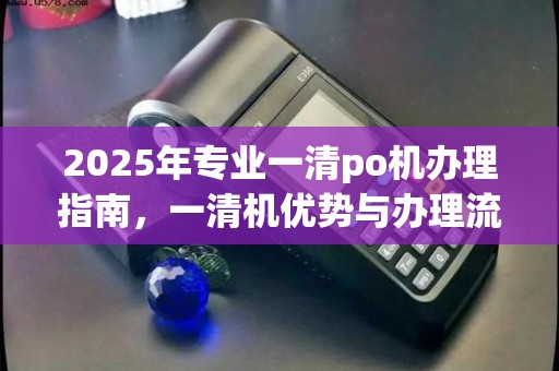 2025年专业一清po机办理指南，一清机优势与办理流程