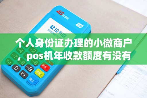个人身份证办理的小微商户,pos机年收款额度有没有上限? 个人身份证办理的小微商户,pos机年收款额度有没有上限?