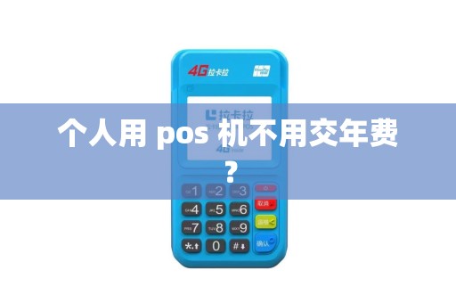 个人用 pos 机不用交年费? 个人用 pos 机不用交年费?