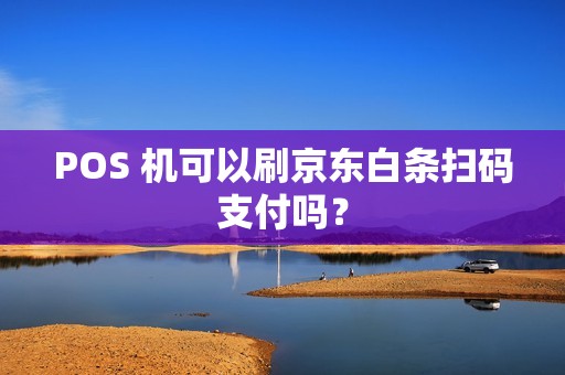 POS 机可以刷京东白条扫码支付吗？