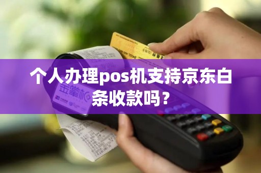个人办理pos机支持京东白条收款吗？